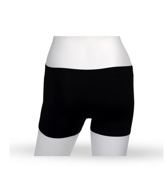 Women's Seamless Boxer Underwear – Black