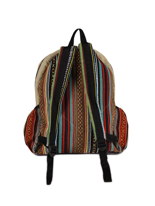 YesEco Sustainable Handmade Hemp Backpack