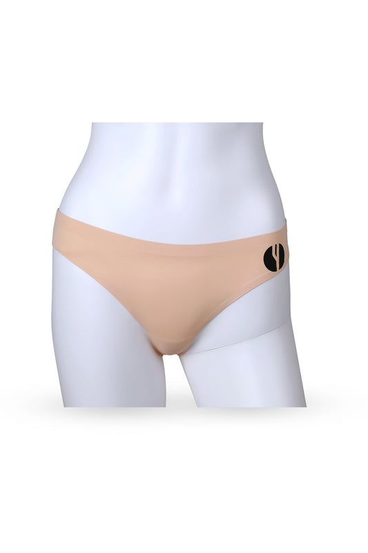 YesEco Women's Nude Seamless Briefs