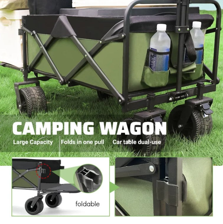 Versatile and Durable Outdoor Camping Cart Trolley