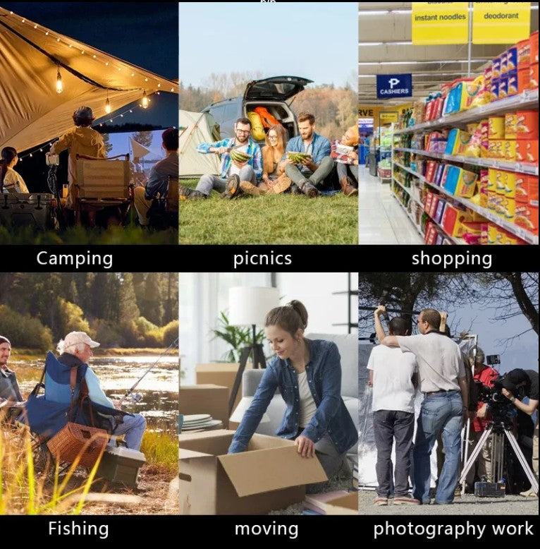 Versatile and Durable Outdoor Camping Cart Trolley
