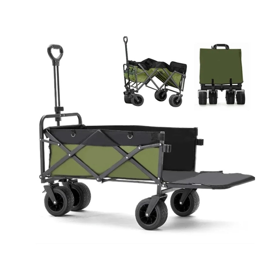 Versatile and Durable Outdoor Camping Cart Trolley