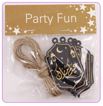 Eid Mubarak Gift Tag Set of 6pcs