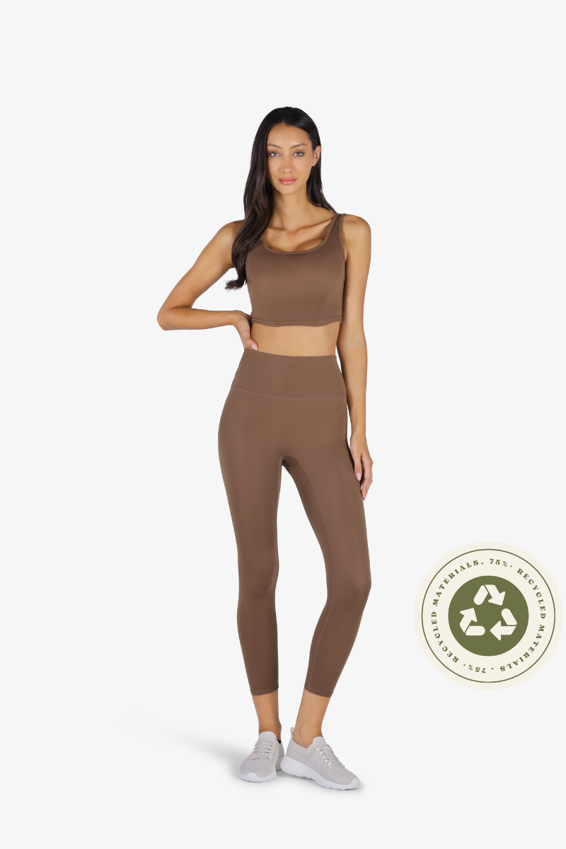 YesEco Women's Active Wear Set of Top & Legging Pants