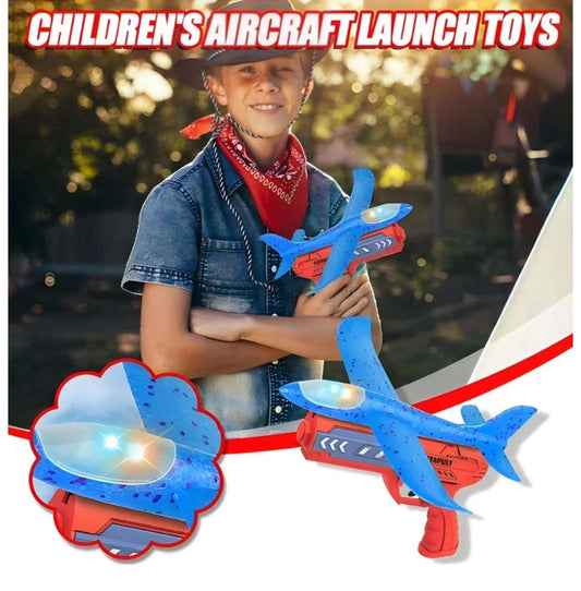Catapult Guns Aircraft Shooting Game Toy