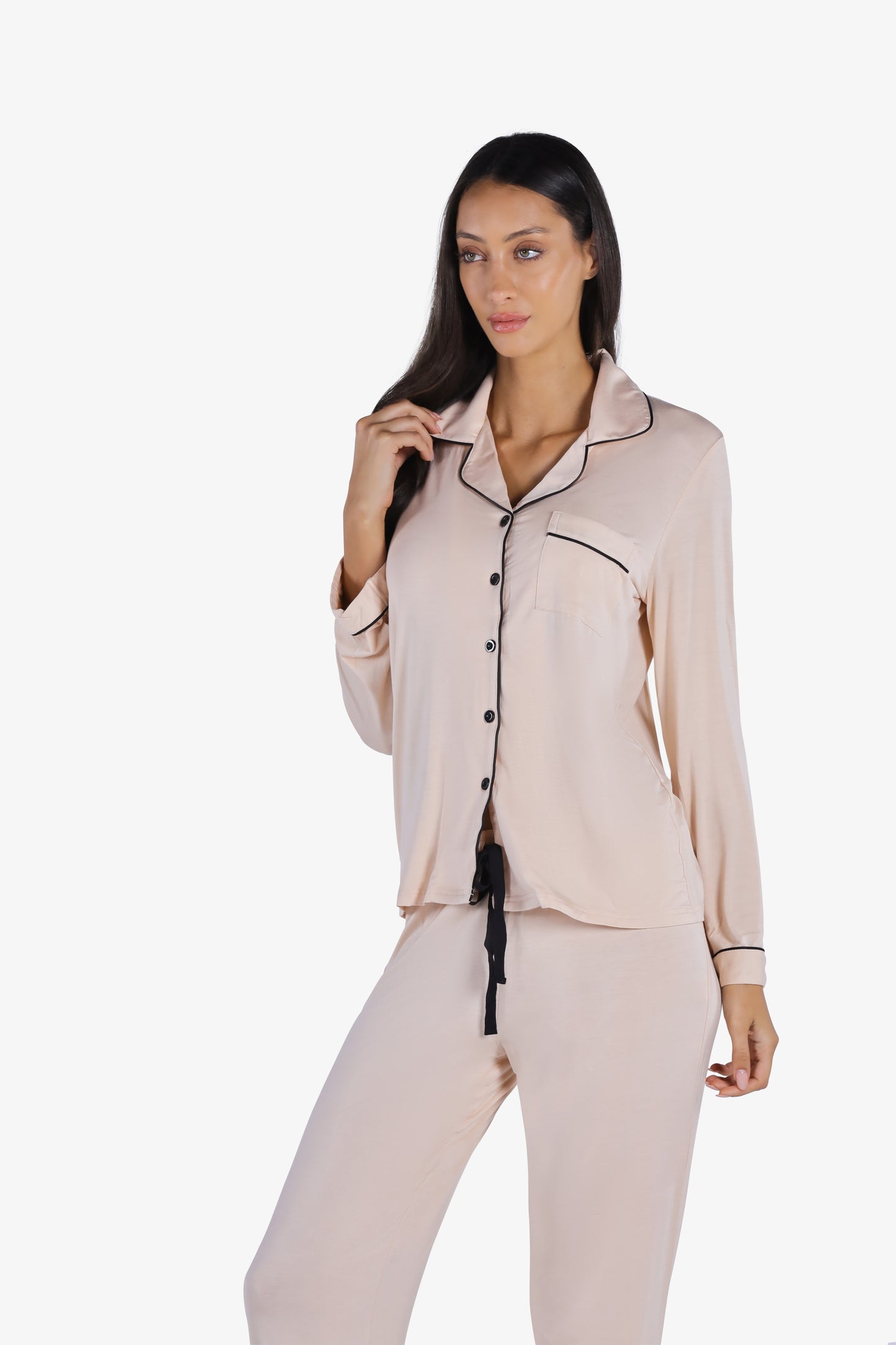 YesEco Women's Night Wear Shirt and Pant Set