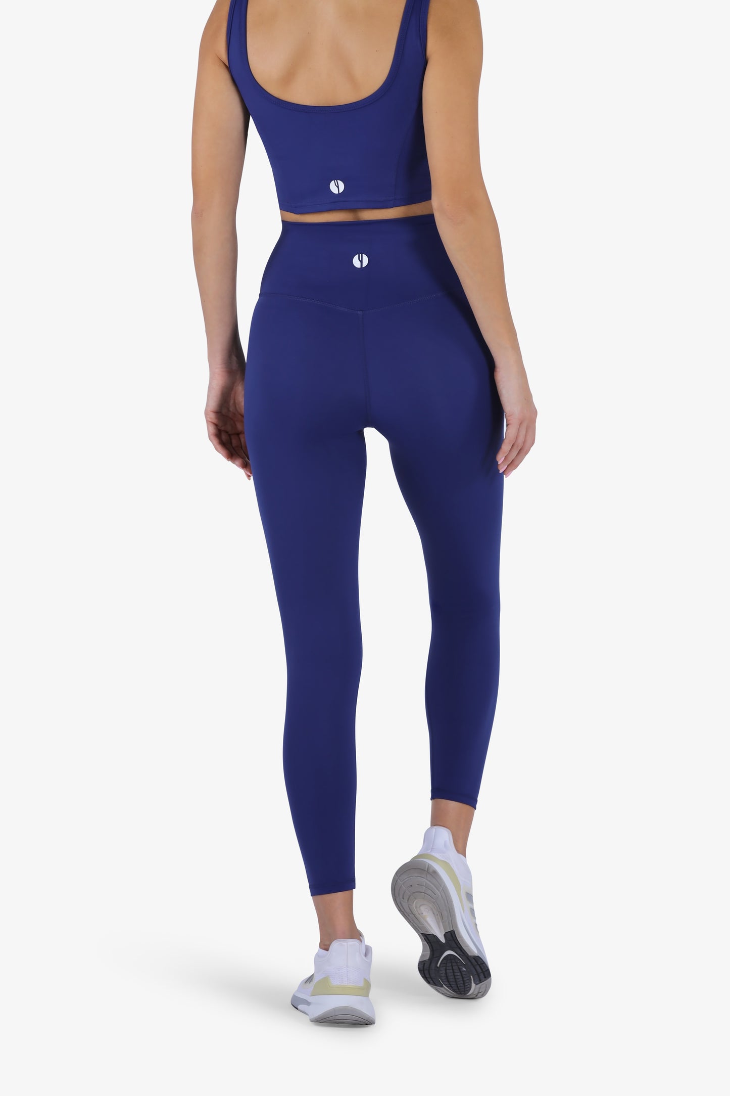 YesEco Women's Active Wear Set of Bra & Legging Pants Blue
