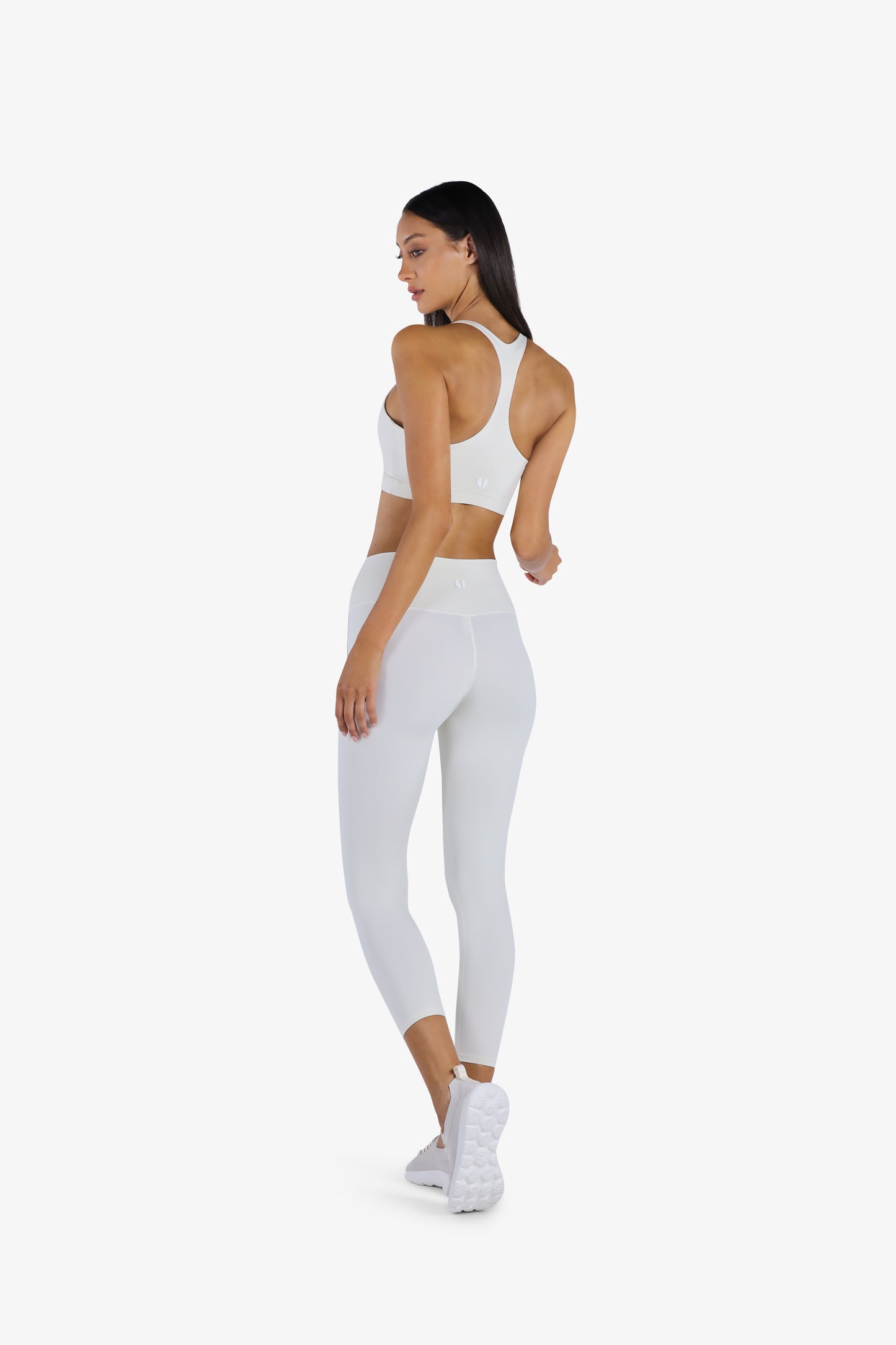 YesEco Active Wear Sports Bra White