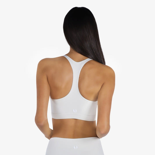 YesEco Active Wear Sports Bra White