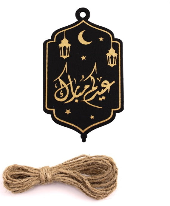Eid Mubarak Gift Tag Set of 6pcs
