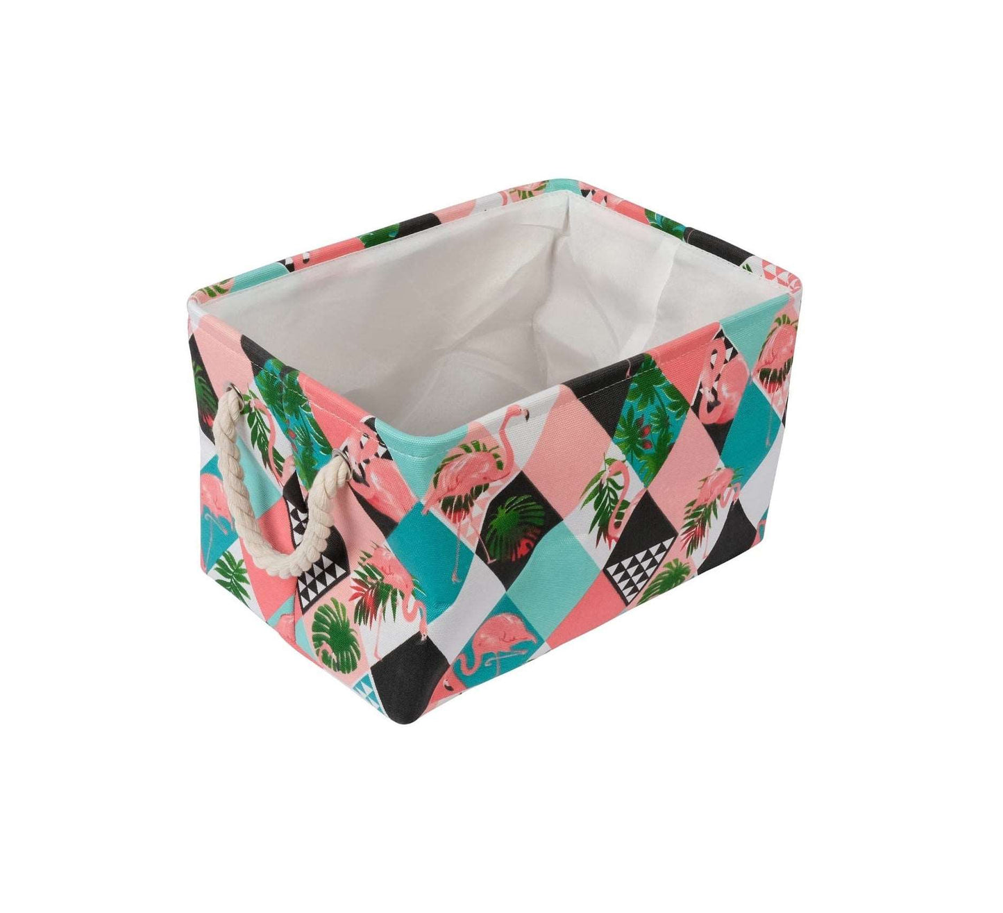 Fabric Storage Basket with Handles