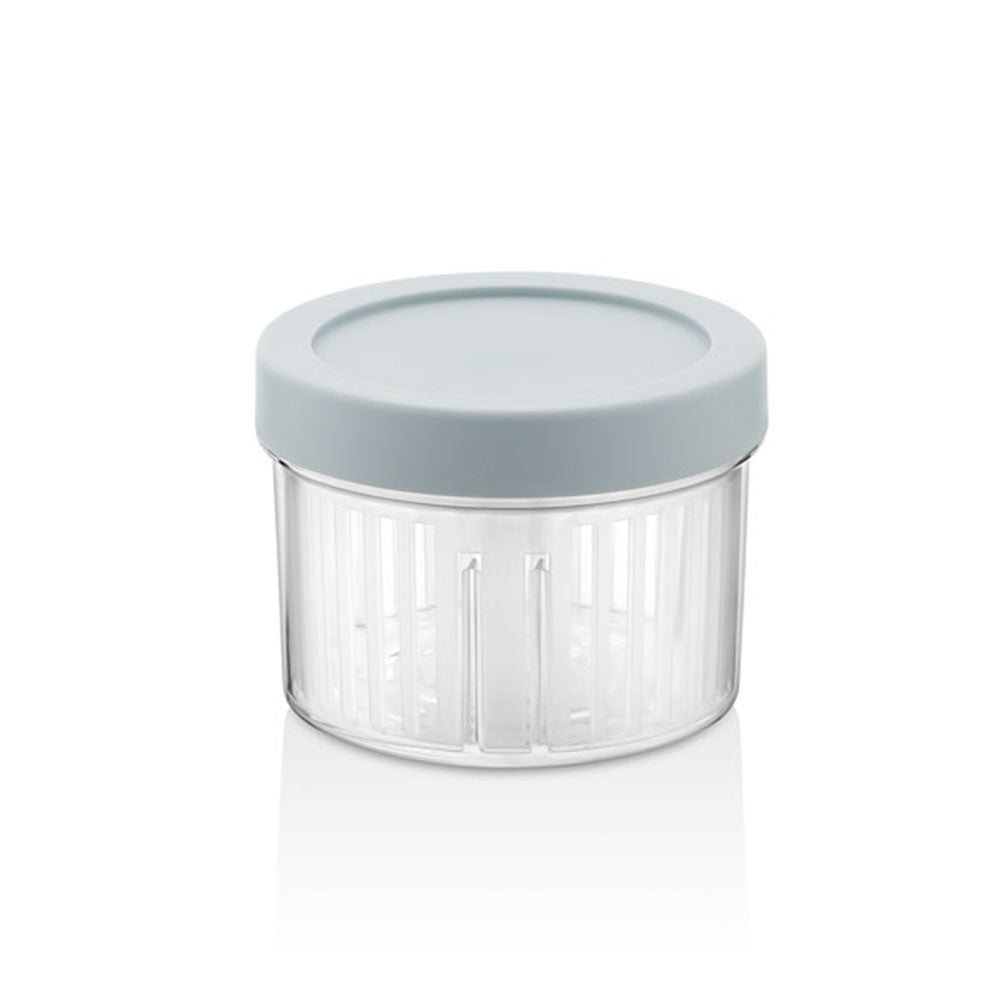Pickle and Olive Jar with Wet-Dry Separator