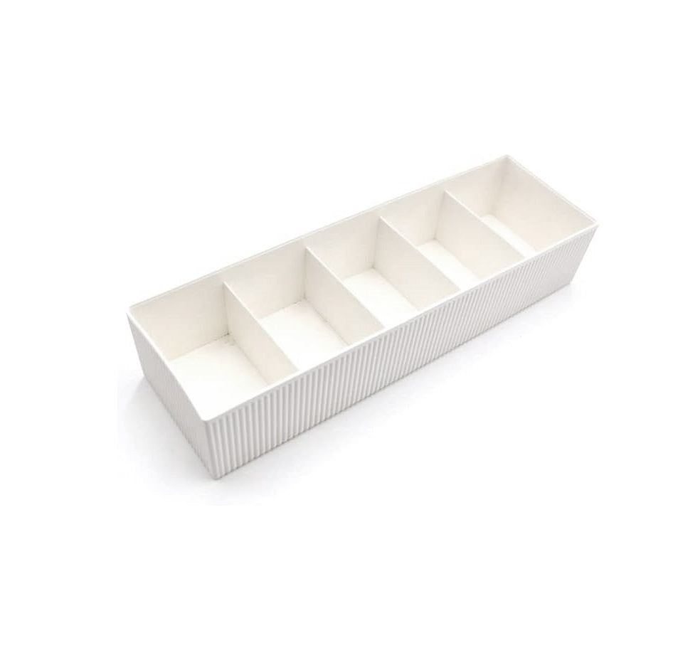 Multi-function 5 Grid Drawer Storage Box