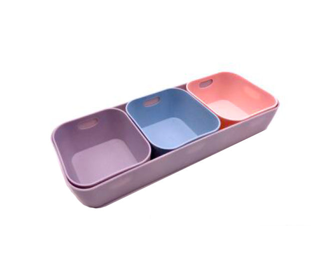 Plastic Organizer Set - 4 Pcs