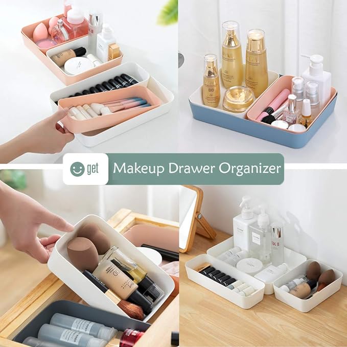 Plastic Organizer Set - 4 Pcs