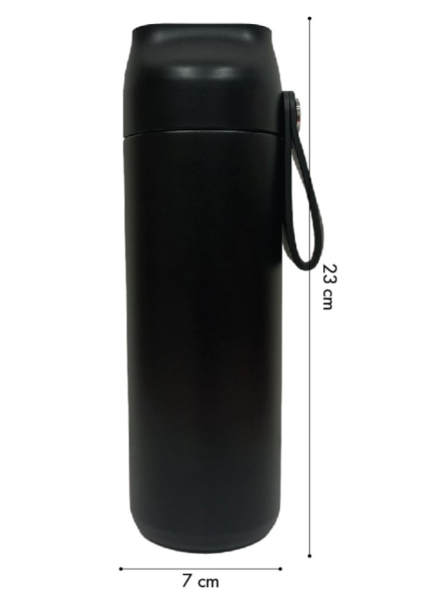 Stainless Steel Bottle with Temperature Display