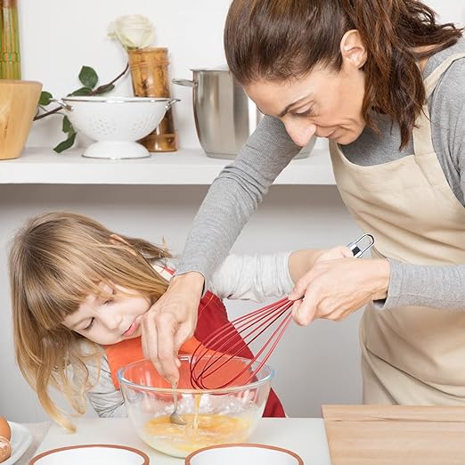 Silicone Whisk with Stainless Steel Handle