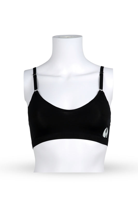 YesEco Women's Seamless Bra – Black
