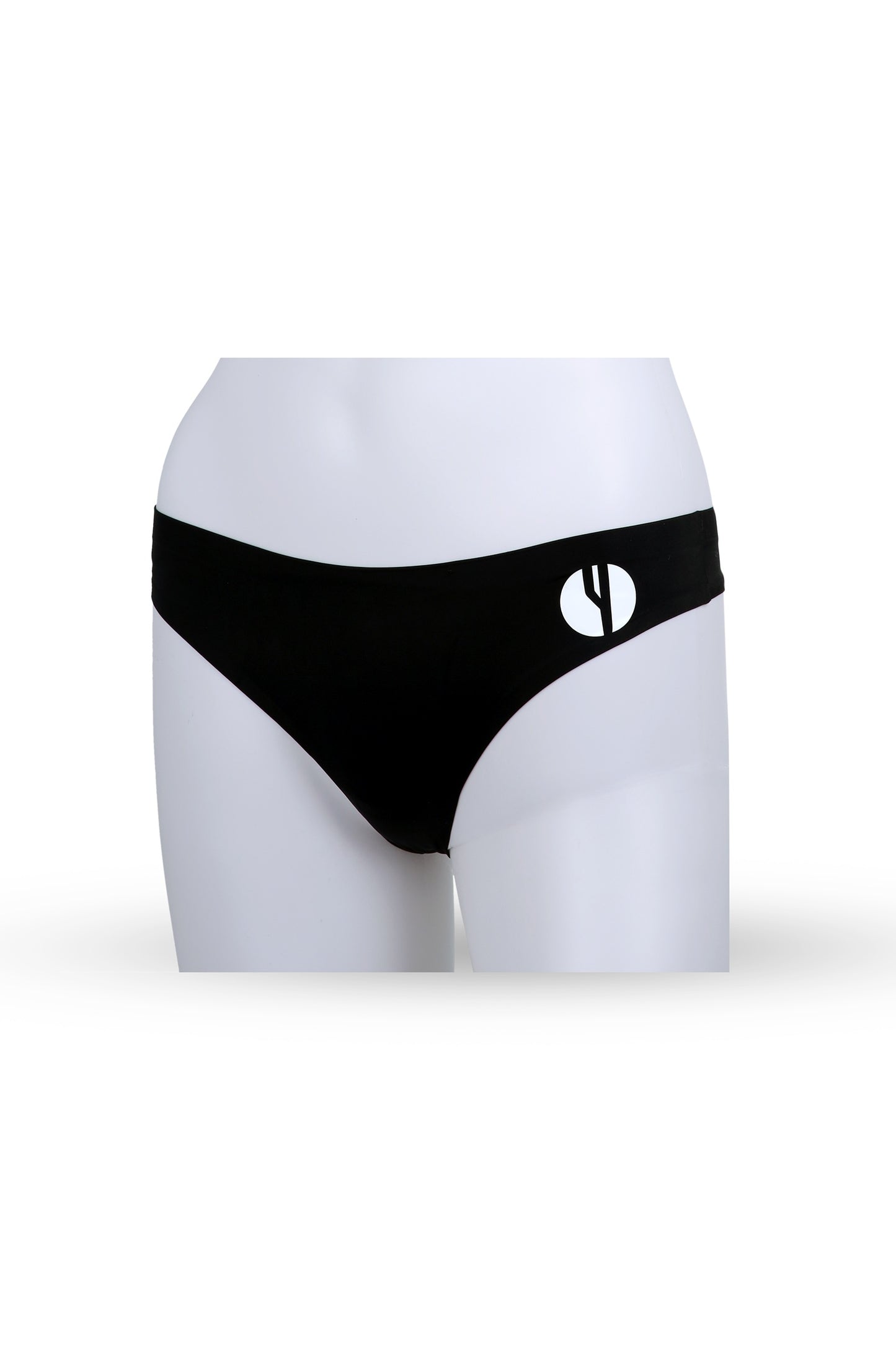 YesEco Women's Black Seamless Hipster Briefs
