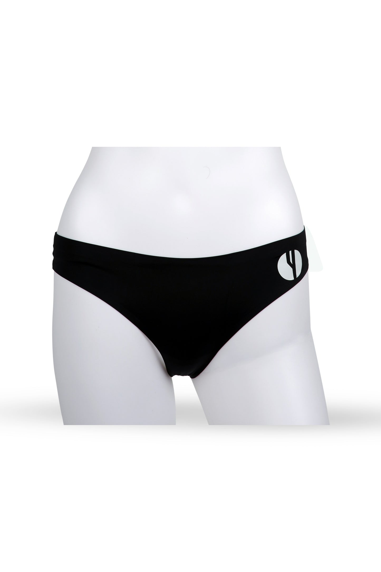 YesEco Women's Black Seamless Hipster Briefs