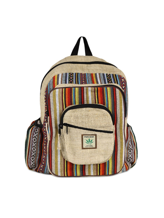 YesEco Sustainable Handmade Hemp Backpack