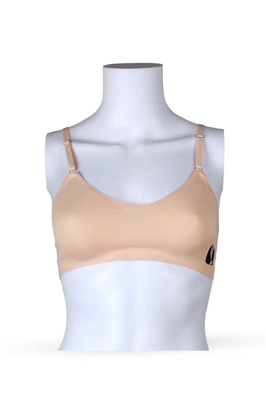 YesEco Women's Seamless Bra – Nude
