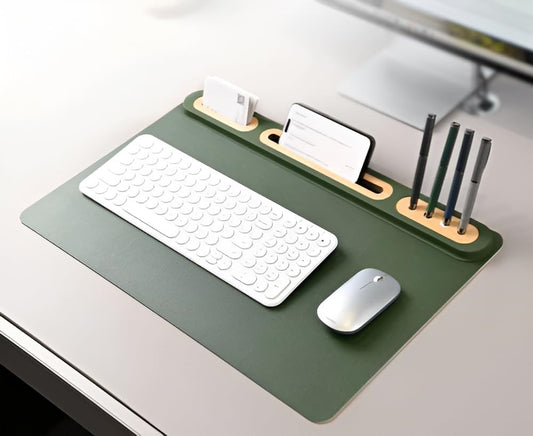 Clutter-Free Desk Mat Organizer