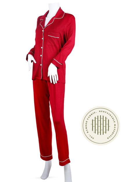 YesEco Women's Night Wear Set of Top & Pants
