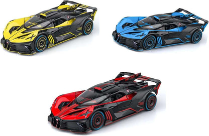 Bugatti Bolide Diecast Toy Car - Miniature Model for Kids