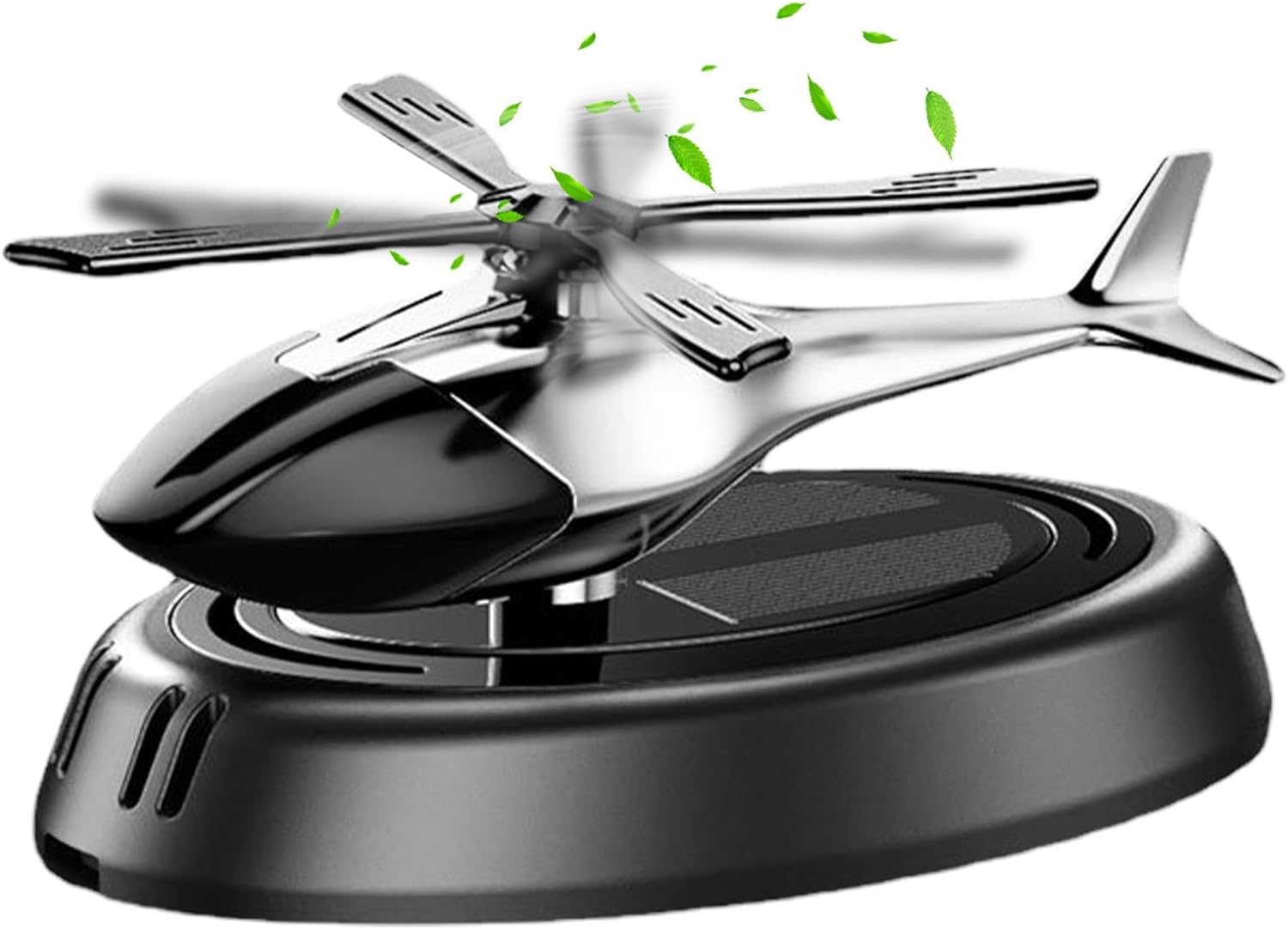 Helicopter Rotating Solar Car Perfume Air Freshener