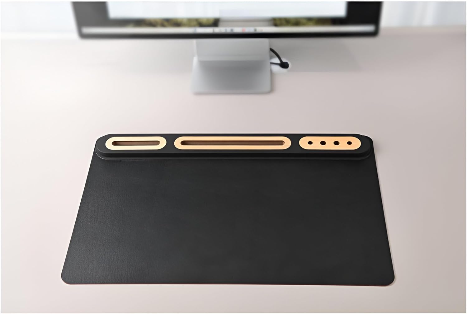 Clutter-Free Desk Mat Organizer