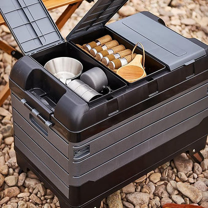 Double-layer Multipocket Stackable Storage Container