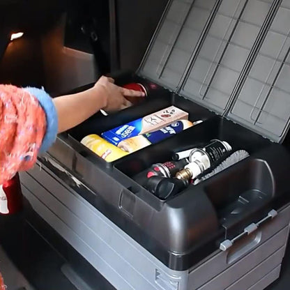 Double-layer Multipocket Stackable Storage Container