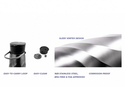 Vortex Athletica Luxury Sport Water Bottle