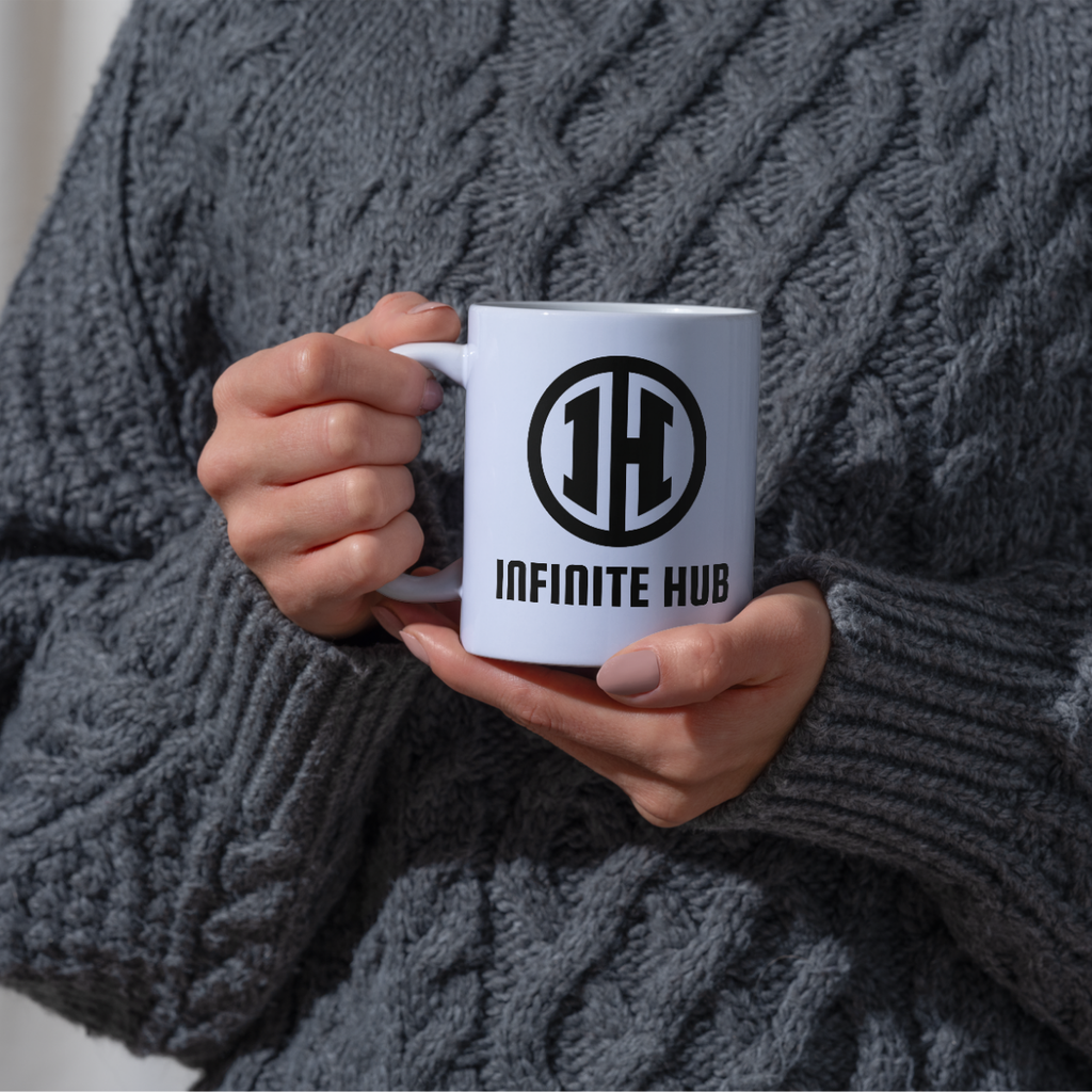 Custom Premium White Ceramic Mugs 325ml