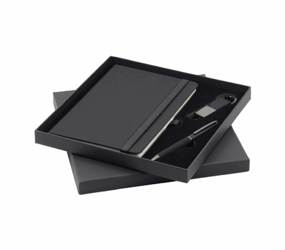 Business Premium Gift Set with Notebook, Pen & Key Chain