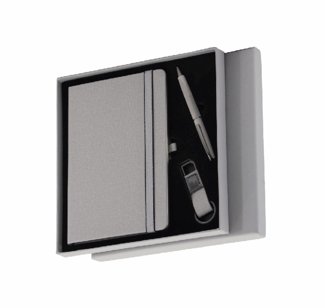 Business Premium Gift Set with Notebook, Pen & Key Chain