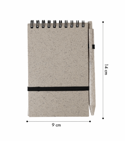 Eco Friendly Wheat Straw Stationery Office Gift Set