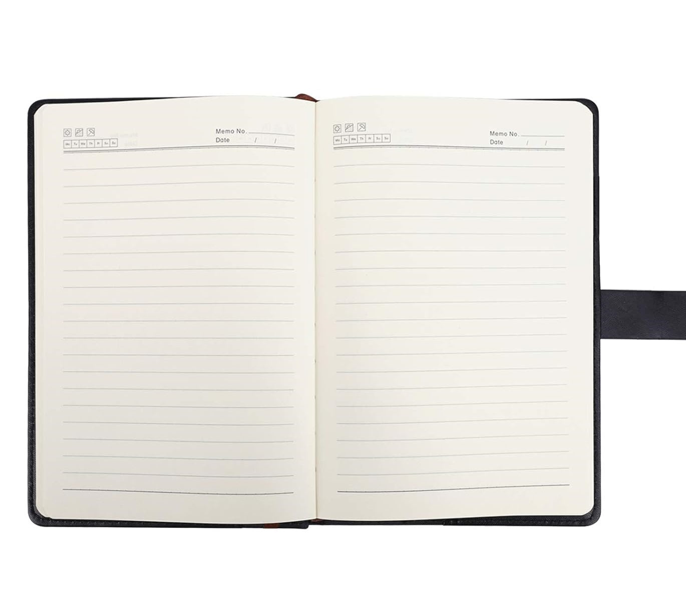 Premium A5 Notebook with Magnetic Lock Strap