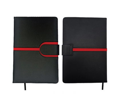 Premium A5 Notebook with Magnetic Lock Strap