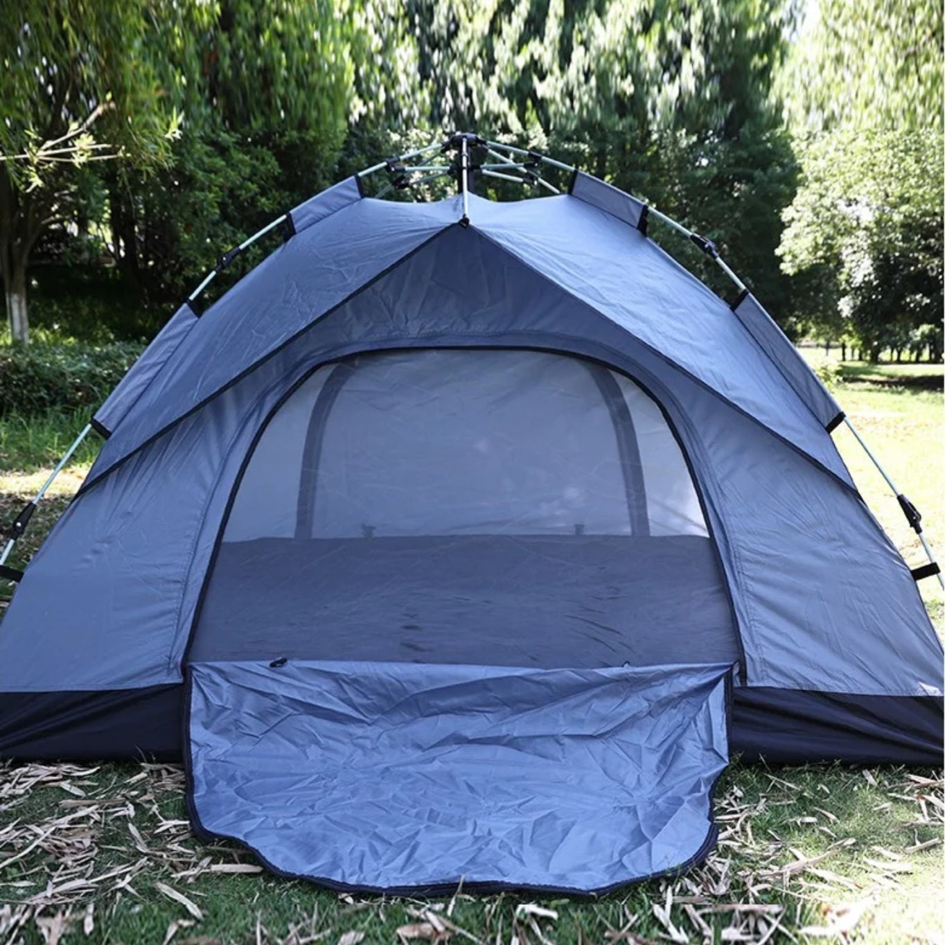 Spacious 4-Person Family Camping Tent