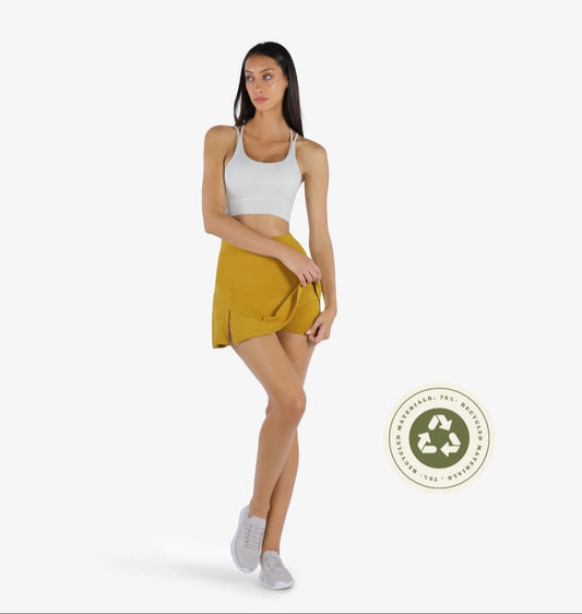 YesEco Activewear Top & Skirt Set
