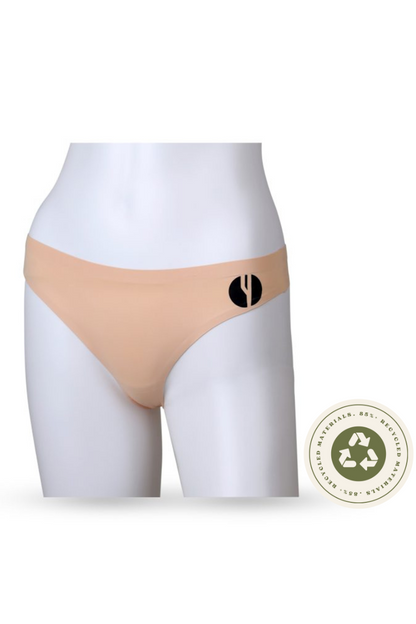 YesEco Women's Nude Seamless Briefs