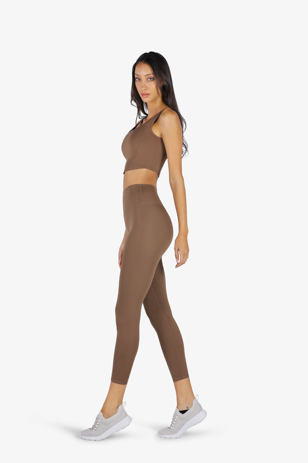 Active Wear Women's Legging Pant Brown