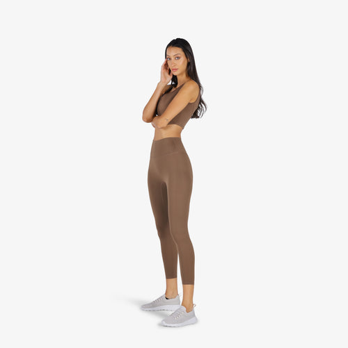 Active Wear Women's Legging Pant Brown