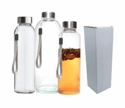 Glass Water Bottle