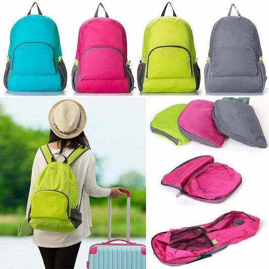 Foldable Travel Bag | Lightweight & Durable with Adjustable Straps and Zipper Closure