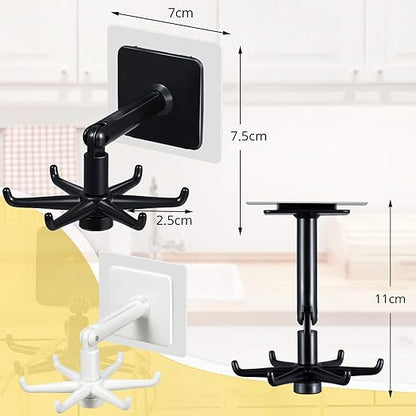Kitchen Hook with 6-Claw 360 Degree Rotating