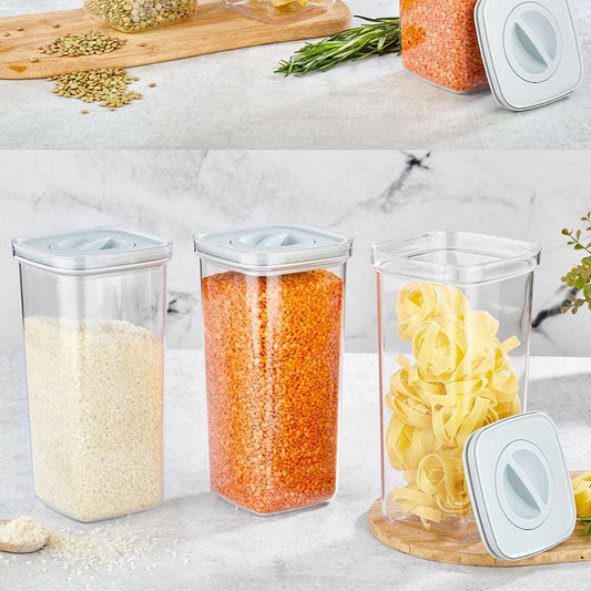 Airtight Leakproof Storage Kitchen Container Set - 3 Pcs