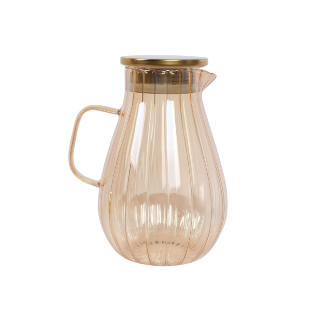 Premium Glass Cup & Tea Pot
